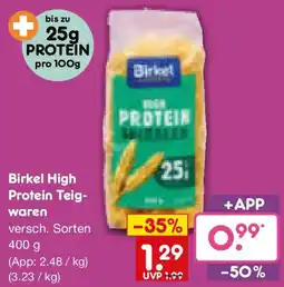 Netto Marken-Discount Birkel High Protein Teigwaren Angebot