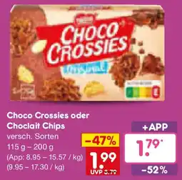Netto Marken-Discount Choco Crossies oder Choclait Chips Angebot