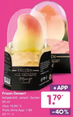 Netto Marken-Discount Frozen Dessert Angebot