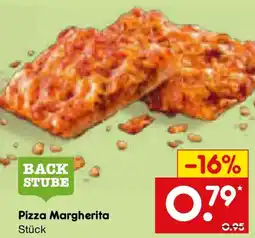 Netto Marken-Discount BACKSTUBE Pizza Margherita Angebot