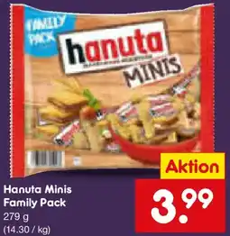 Netto Marken-Discount Hanuta Minis Family Pack Angebot