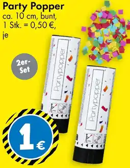 TEDi Party Popper Angebot