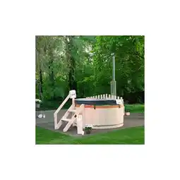 Netto Marken-Discount HOME DELUXE Hot Tub mit Ofen SKANDI M - Ø180cm Angebot