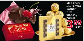 Selgros Mon Cheri o. Ferrero Rocher 312/315g Angebot