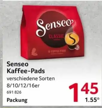 Selgros Senseo Koffee Pads 8/10/12/16st Angebot