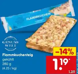 Netto Marken-Discount Flammkuchenteig Angebot