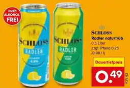 Netto Marken-Discount Schloss Radler naturtrüb Angebot