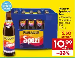 Netto Marken-Discount Paulaner Spezi Angebot