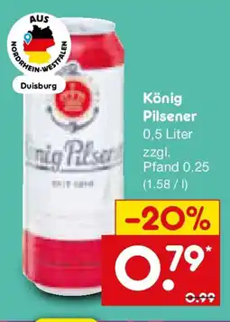 Netto Marken-Discount König Pilsener Angebot