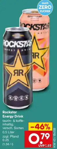 Netto Marken-Discount Rockstar Energy Drink Angebot
