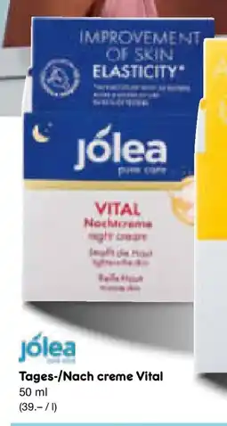 Netto Marken-Discount jólea Tages-/Nach creme Vital Angebot