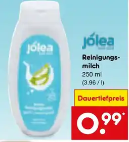 Netto Marken-Discount jólea Reinigungsmilch Angebot