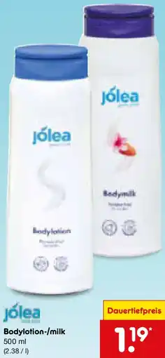 Netto Marken-Discount jólea Bodylotion-/milk Angebot