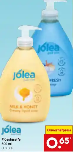 Netto Marken-Discount jólea Flüssigseife Angebot
