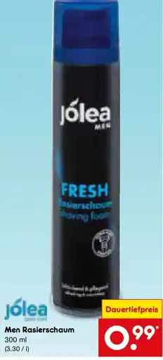 Netto Marken-Discount jólea Men Rasierschaum Angebot