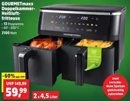 Thomas Philipps GOURMETmaxx Doppelkammer-Heißluftfritteuse Angebot