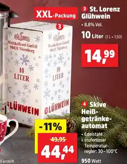 Thomas Philipps St. Lorenz Glühwein Angebot