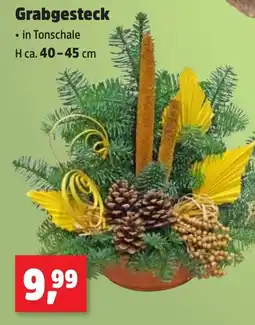 Thomas Philipps Grabgesteck in Tonschale Angebot