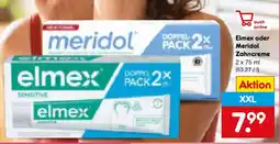 Netto Marken-Discount Elmex oder Meridol Zahncreme Angebot