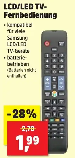 Thomas Philipps LCD/LED TV-Fernbedienung Angebot