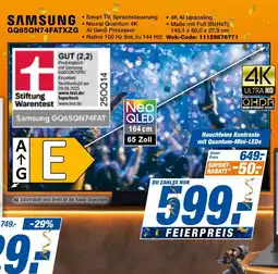 expert Techno Land Samsung QG65QN74FATXZG Angebot