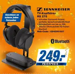 expert Techno Land SENNHEISER TV-Kopfhörer RS 275 Angebot