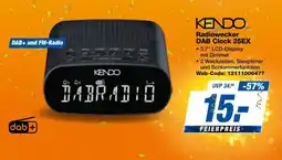 expert Techno Land KENDO Radiowecker DAB Clock 2SEX Angebot