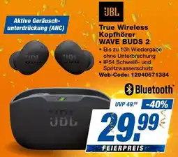 expert Techno Land JBL True Wireless Kopfhörer WAVE BUDS 2 Angebot