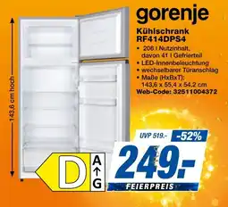 expert Techno Land gorenje Kühlschrank RF414DPS4 Angebot