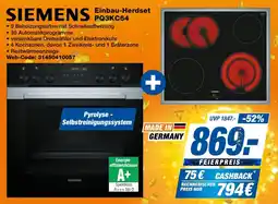 expert Techno Land SIEMENS Einbau-Herdset PQ3KC64 Angebot