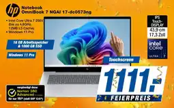 expert Techno Land hp Notebook OmniBook 7 NGAI 17-dc0573ng Angebot