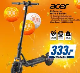 expert Techno Land acer E-Scooter Nitro 3 Select Angebot