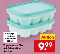 Netto Marken-Discount Tupperware Eis-würfelbehälter Angebot