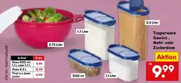 Netto Marken-Discount Tupperware Gewürz-, Mehl- oder Zuckerdose Angebot