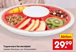 Netto Marken-Discount Tupperware Serviertablett Angebot