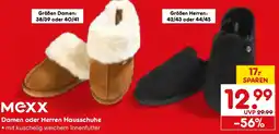 Netto Marken-Discount MEXX Damen oder Herren Hausschuhe Angebot