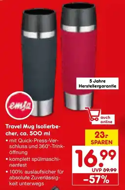 Netto Marken-Discount emsa Travel Mug Isolierbecher Angebot