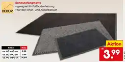 Netto Marken-Discount Schmutzfangmatte DEKOR Angebot