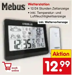 Netto Marken-Discount Mebus Wetterstation Angebot