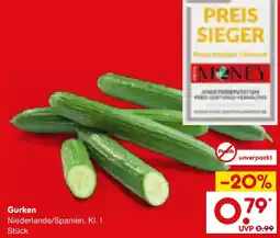 Netto Marken-Discount Gurken Angebot