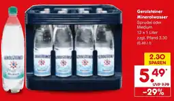 Netto Marken-Discount Gerolsteiner Mineralwasser Angebot