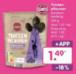 Netto Marken-Discount Clarkys Trockenpflaumen Angebot