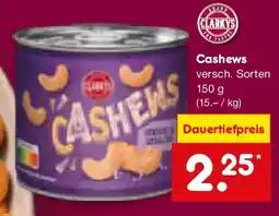 Netto Marken-Discount CLARKYS Cashews Angebot