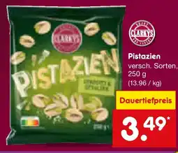 Netto Marken-Discount Clarkys Pistazien Angebot