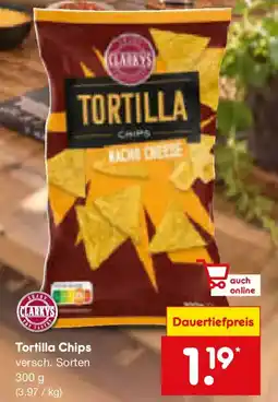 Netto Marken-Discount CLARKYS Tortilla Chips Angebot