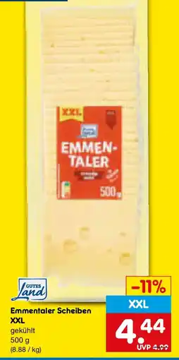 Netto Marken-Discount Gutes Land Emmentaler Scheiben XXL Angebot