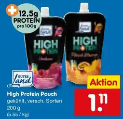 Netto Marken-Discount Gutes Land High Protein Pouch Angebot