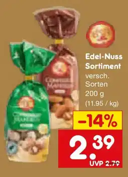 Netto Marken-Discount Edel-Nuss Sortiment Angebot