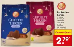 Netto Marken-Discount Lebkuchenherzen Angebot