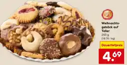Netto Marken-Discount Weihnachtsgebäck auf Teller Angebot